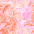 Orange Watercolor Cotton Fat Quarter for Quilting & Sewing - Single