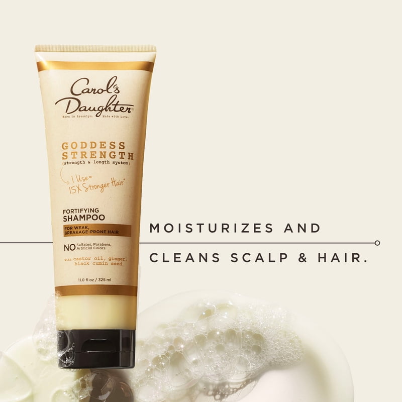 Sulfate-Free Moisturizing Shampoo with Castor Oil - 2 Pack