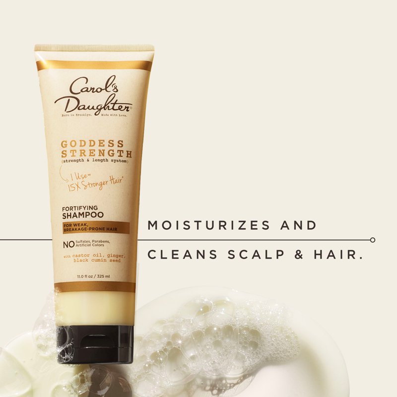 Sulfate-Free Moisturizing Shampoo with Castor Oil - 2 Pack