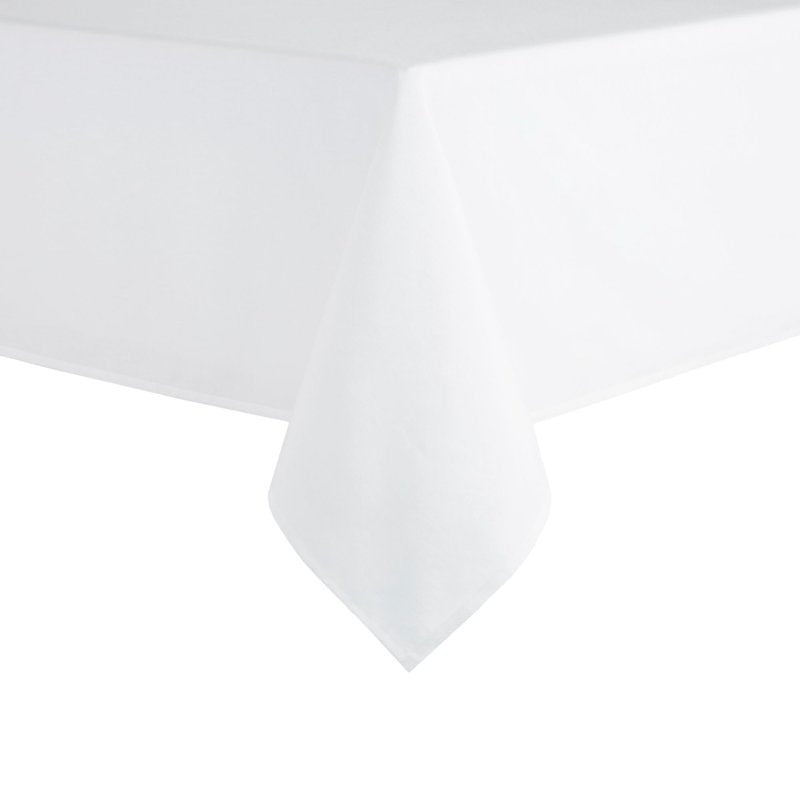 Yale Fabric Tablecloth - White, 60" x 84" - 2 Pack
