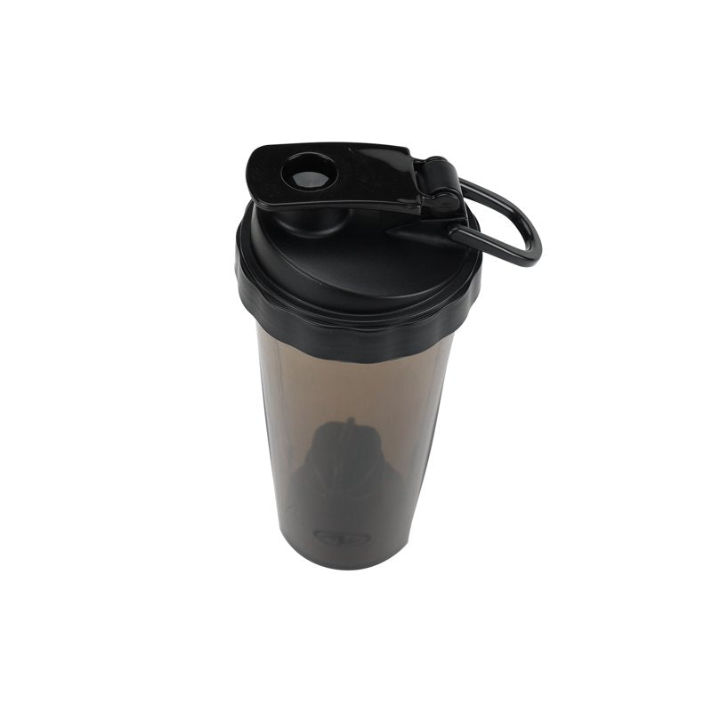 24oz Black Shaker Bottle - Tritan BPA-Free, Leak-Proof