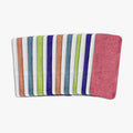 Mainstays 18-Pack White Cotton Washcloths - Blue Atoll Variation