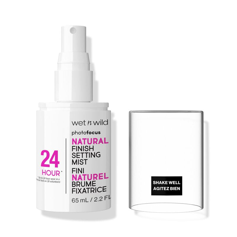 Natural Finishing Setting Mist Spray - 24 Hour Wear, 1.52 fl oz