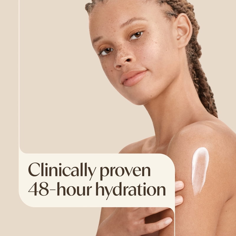 Daily Moisturizing Body Lotion - Fragrance-Free Prebiotic Oat, 12 Fl Oz