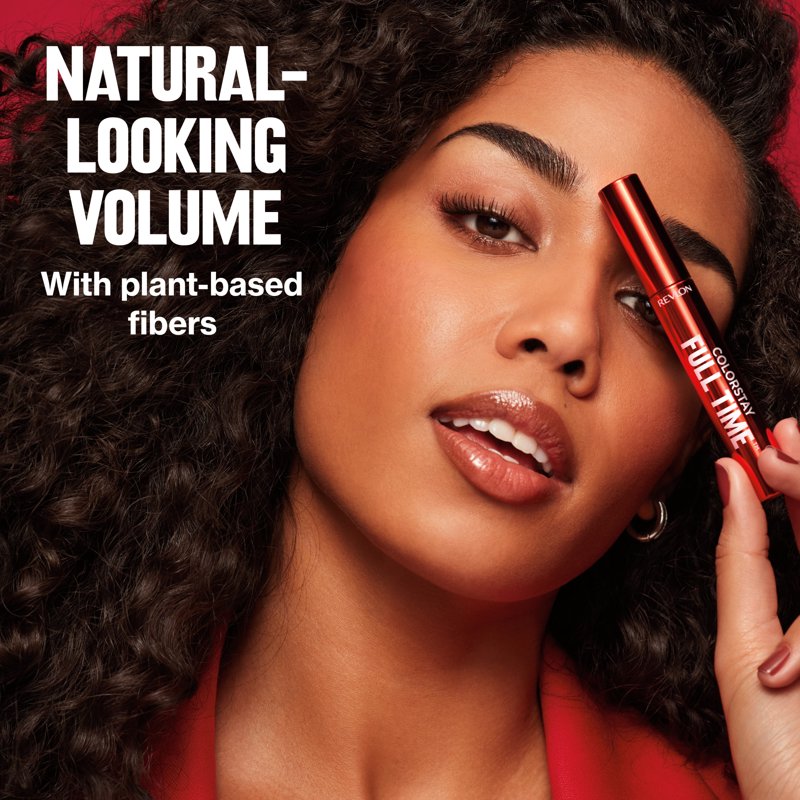 Volumizing Waterproof Mascara, 24-Hour Long-Wear Buildable Lash Volume