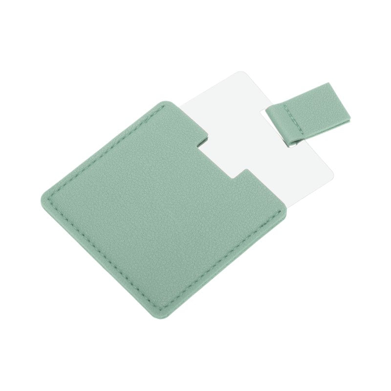 Portable Square Makeup Mirror - Compact Handheld Grooming Mirror