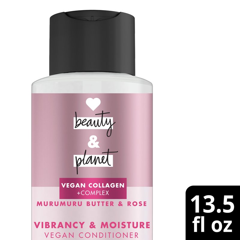 Vegan Collagen Moisture Conditioner with Murumuru Butter & Rose - 13.5 oz