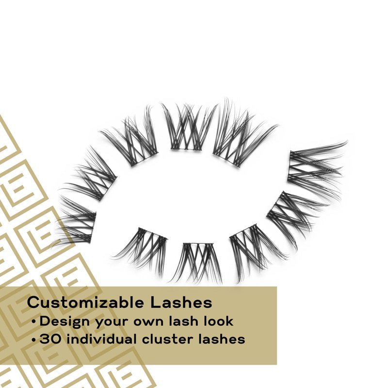 Underlash Mermaid Cluster Eyelashes - Salon Finish Wispy Lash Extensions