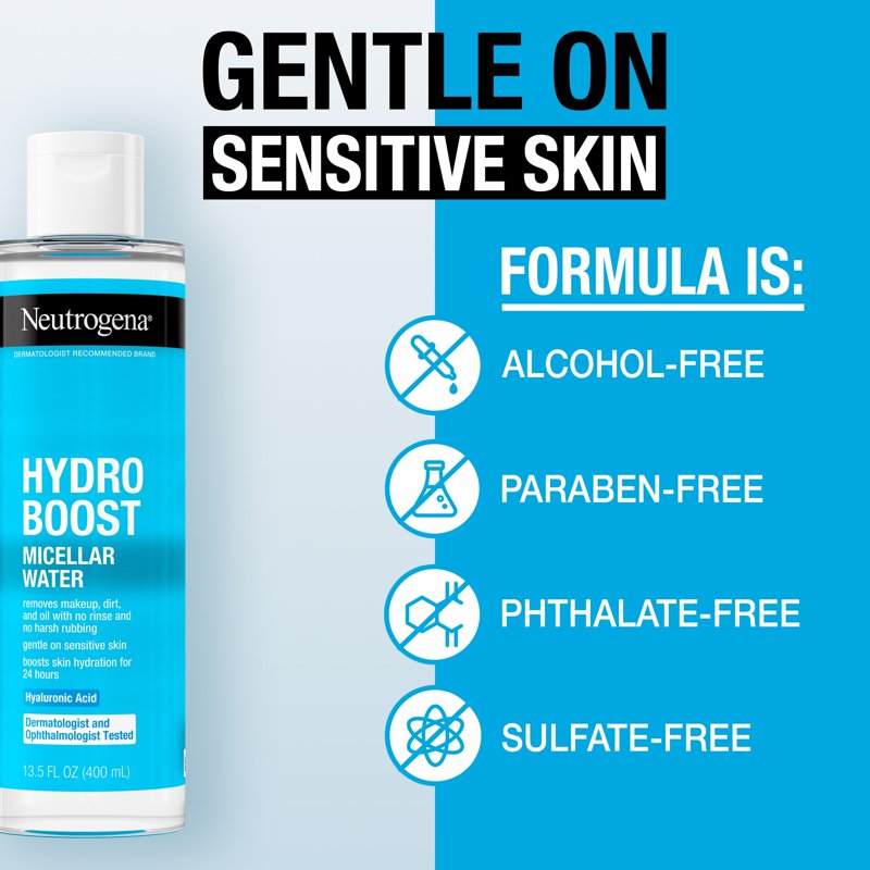 Hydrating Micellar Water for Sensitive Skin with Hyaluronic Acid 13.5 oz