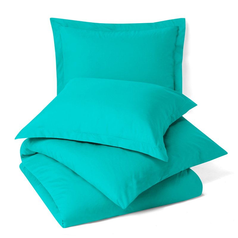 Hearth & Harbor 3-Piece Teal Duvet Cover Set - California King