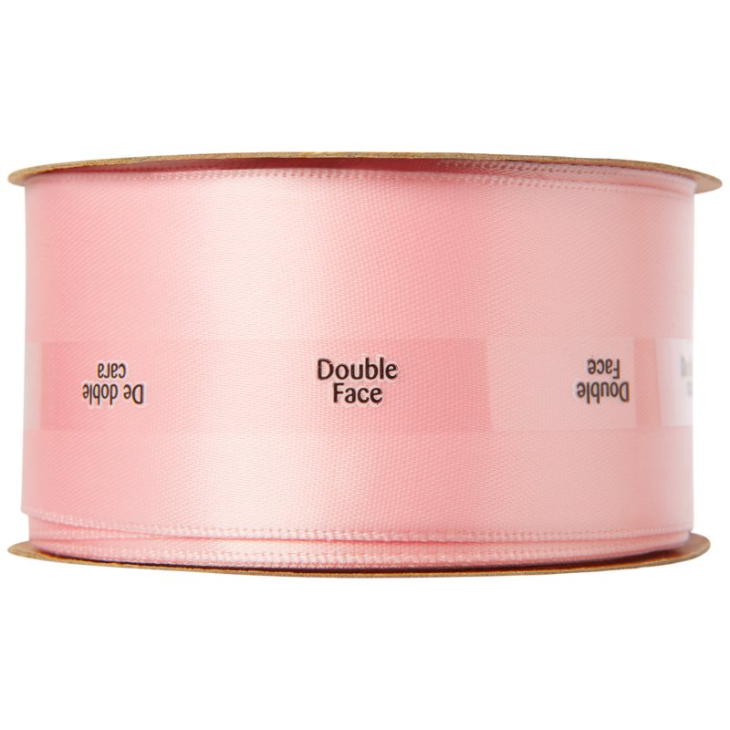 (4 Pack) Offray Pink Satin Ribbon - 1 1/2 Inch Double Face, 12 Feet Each - Creative Crafts & Decorations