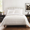 1977 Dry Goods White Atmosphere Cotton King Quilt - Modern Comfort