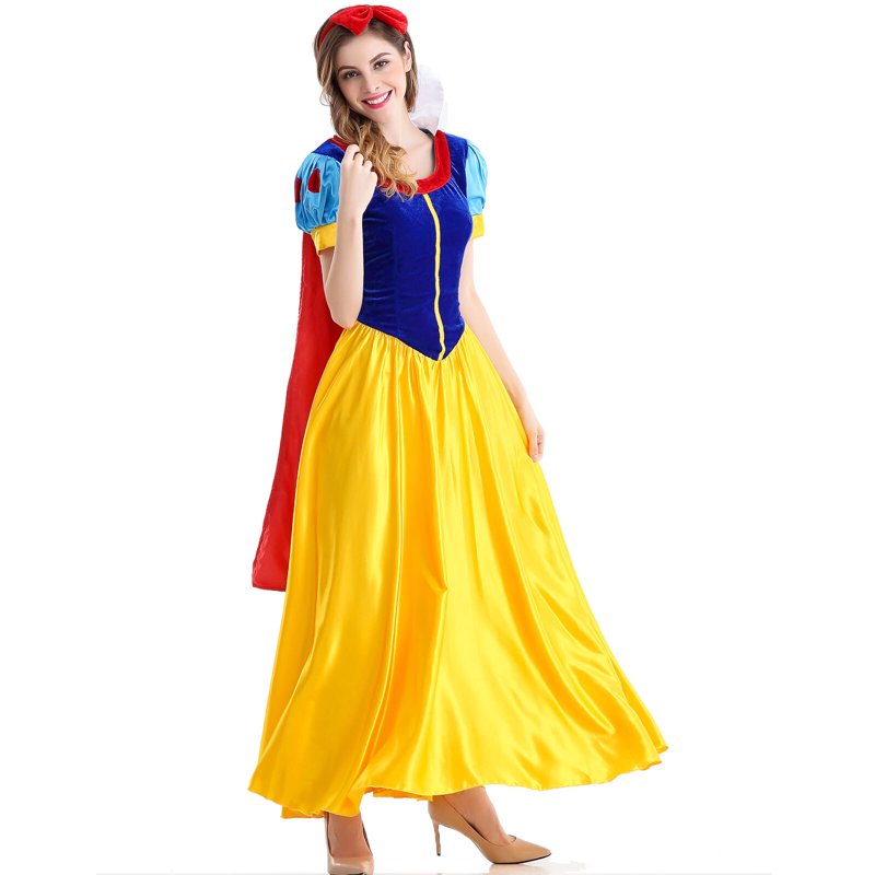 Snow Princess Dress for Women Halloween Costume Size S-4XL XXXL Variation - Fairytale Ball Gown