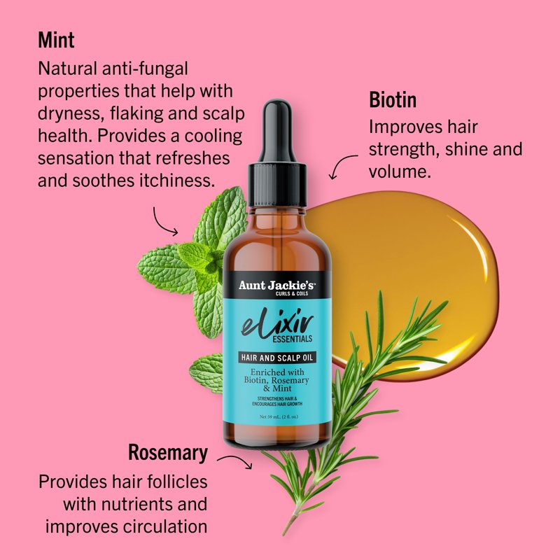 Biotin & Rosemary Hair and Scalp Oil - 2 fl oz