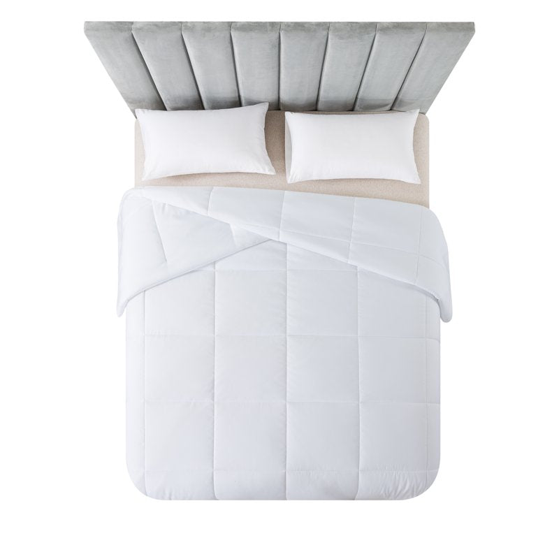 Twin XL Hypoallergenic Down Alternative Comforter - White, All-Season