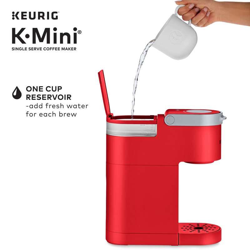 Keurig K-Mini Single Serve Coffee Maker - Poppy Red