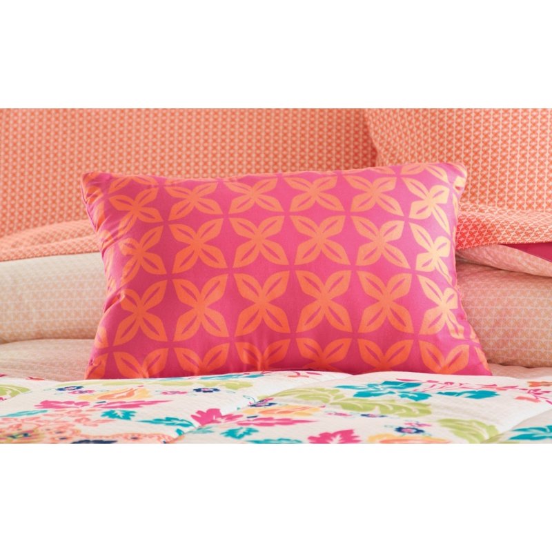 Full Coral Medallion 8-Piece Bed-in-a-Bag Comforter Set with Sheets