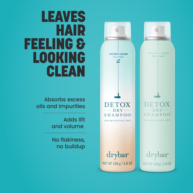 Detox Dry Shampoo Kit - Original & Coconut Colada Scents