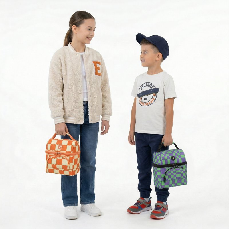 Insulated Kids Lunch Bag - Corey in Secret Garden