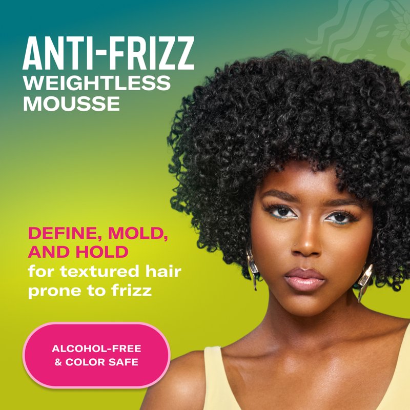 Anti-Frizz Mousse with Avocado & Tamanu Oil - 7.5 fl. oz.