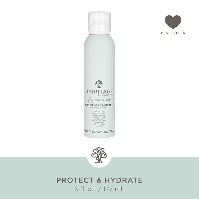 Heat Protectant Spray for Re-Heat Styling - 5oz