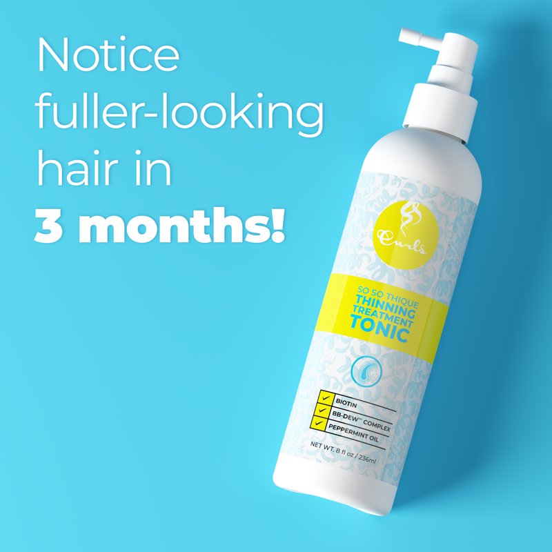 So So Thique Thinning Treatment Tonic - 8oz Leave-In Hair Care