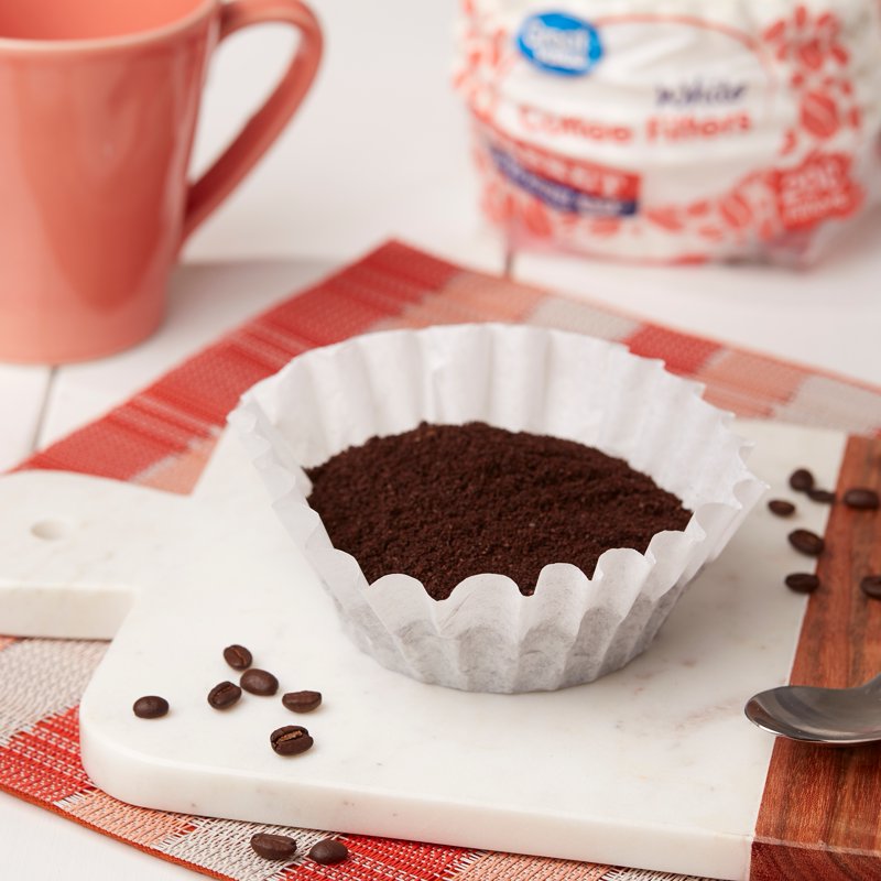 Basket Coffee Filters - 200 Count for 8-12 Cup Makers