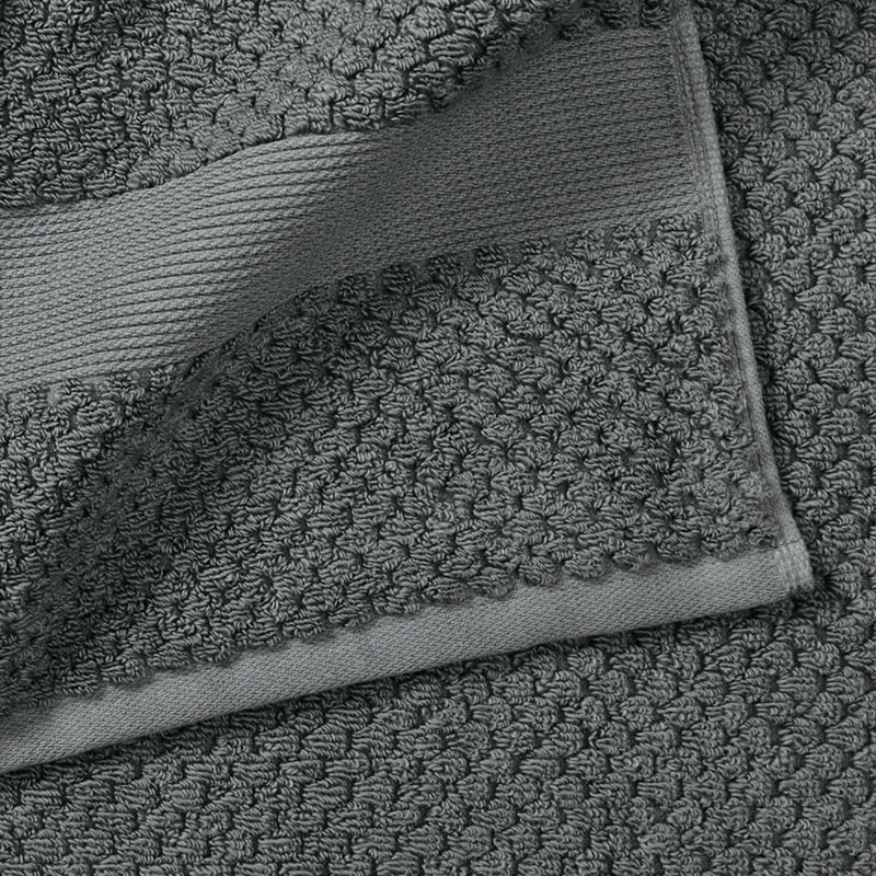 Better Homes & Gardens Soft Cotton Popcorn Textured Bath Sheet - Grey Flannel