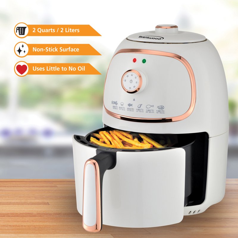 2-Qt. Electric Air Fryer with Timer & Temperature Control