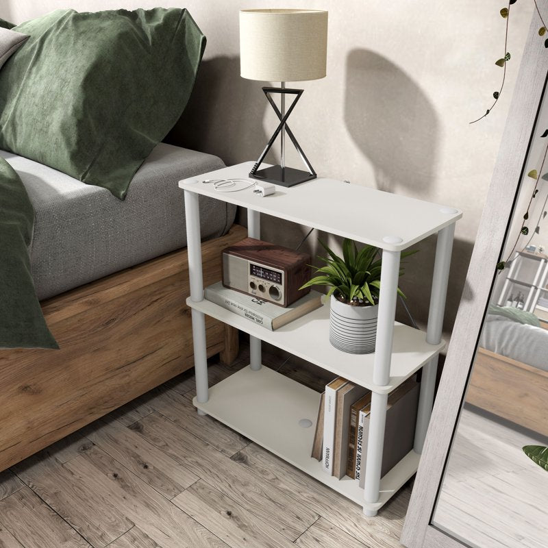 3-Tier Open Display Shelf Bookcase - Versatile Storage Solution