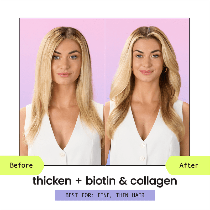 Thicken + Biotin & Collagen Conditioner for Fine Hair - 16 fl oz