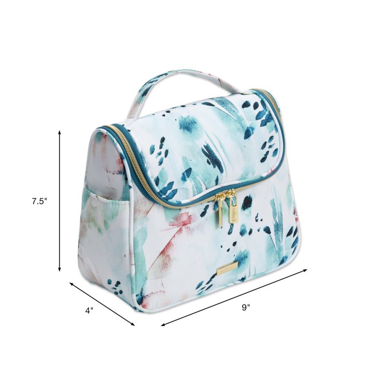 Watercolor Floral Hanging Travel Organizer Bag - Scunci