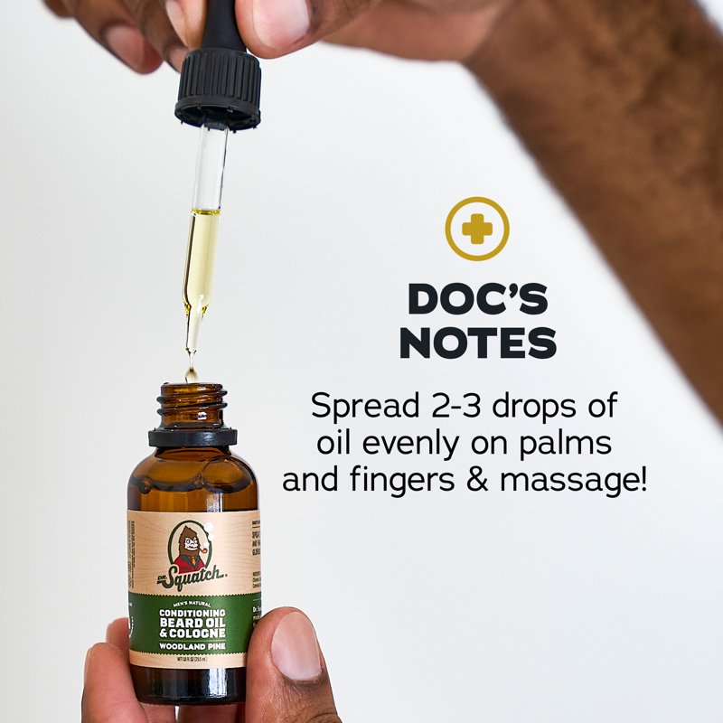 Woodland Pine Beard Oil for Men - Natural Conditioning Formula