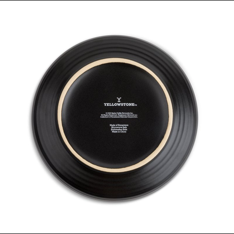 Yellowstone Ceramic Round Bowl - Beth Collection, 2 Pack