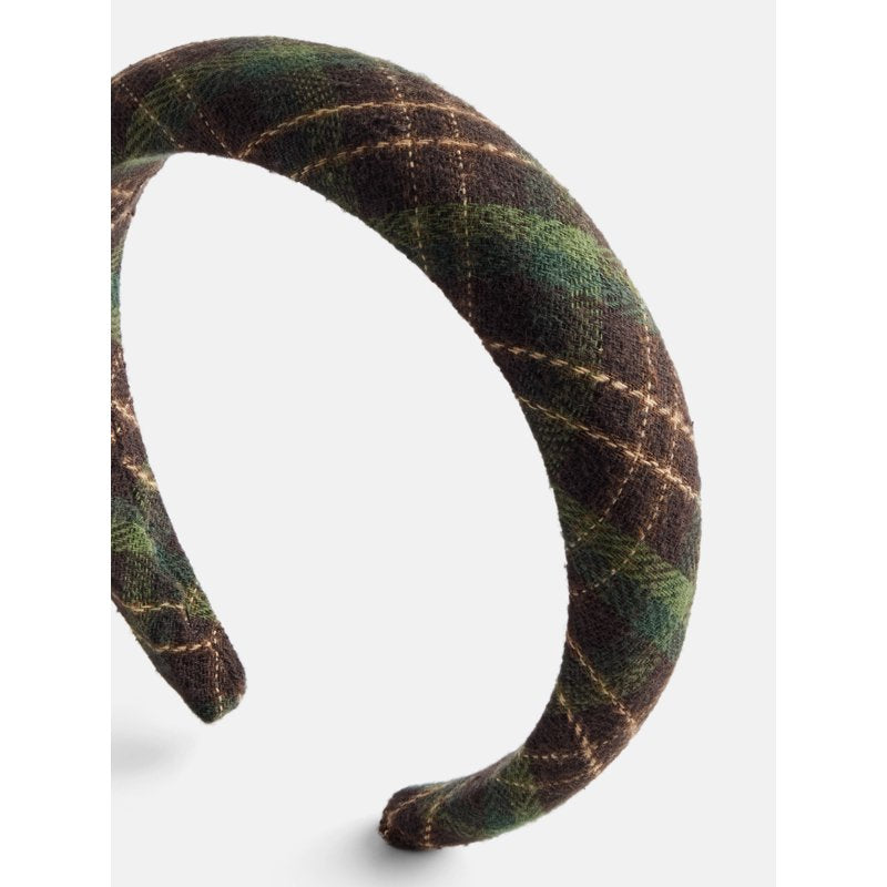 Women's Plaid Headband - Green Autumn Accessory from Way To Celebrate - Variation of THIS listing