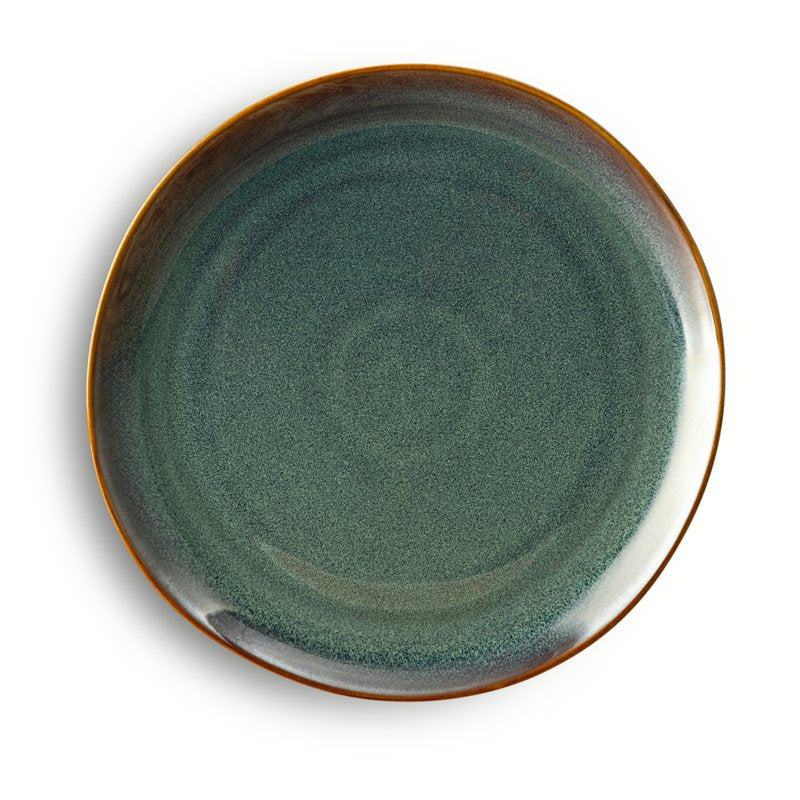 Ceramic Salad Plate - 2 Pack, Rustic Yellowstone Design