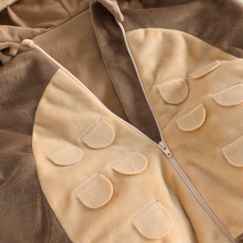 Newborn Baby Boy Halloween Owl Costume - Khaki, 3-6 Months
