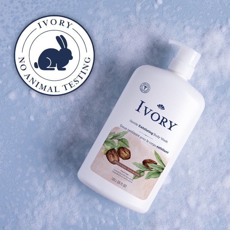 Gentle Exfoliating Body Wash with Jojoba Scent - 35oz