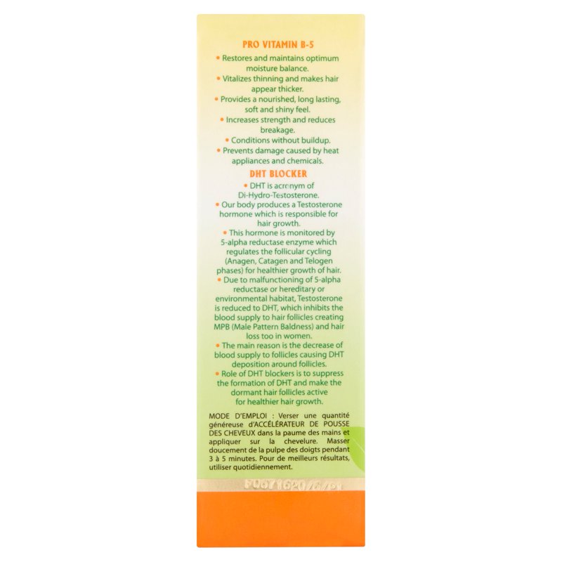Hair Booster with Pro Vitamin B5 - Organic Treatment for All Hair Types