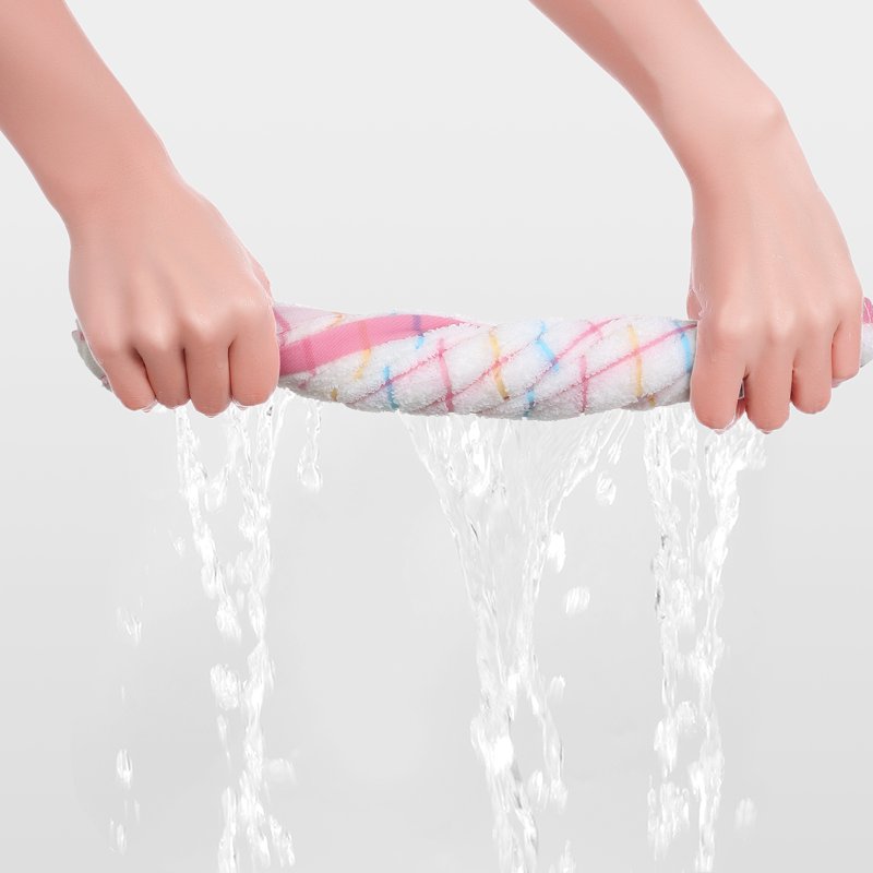 Pink Hand Towels Set - Soft Absorbent 14x28 Inches, 4-Pack