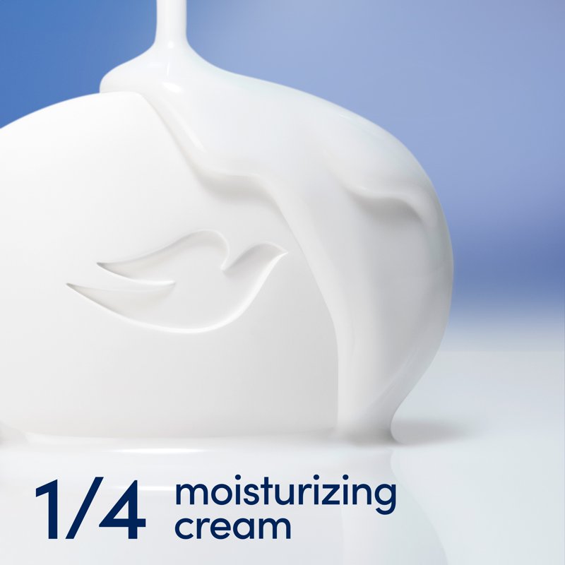 Dove Beauty Bar Soap with 1/4 Moisturizing Cream - 3.75 oz, 2 Bars