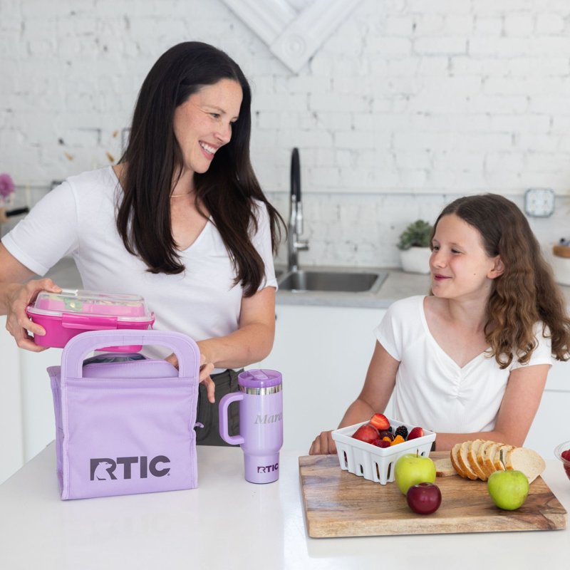 Insulated Lunch Bag - Soft-Sided Freezable Cooler - Olive