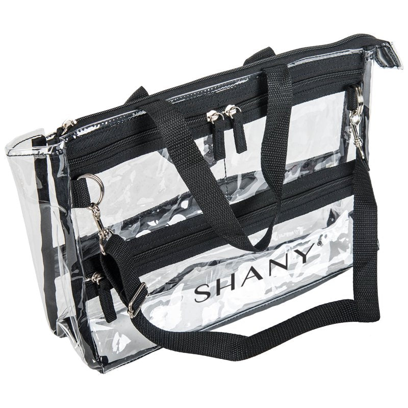 Waterproof Travel Bag with Zippered Compartments - 13.4"x9.2"