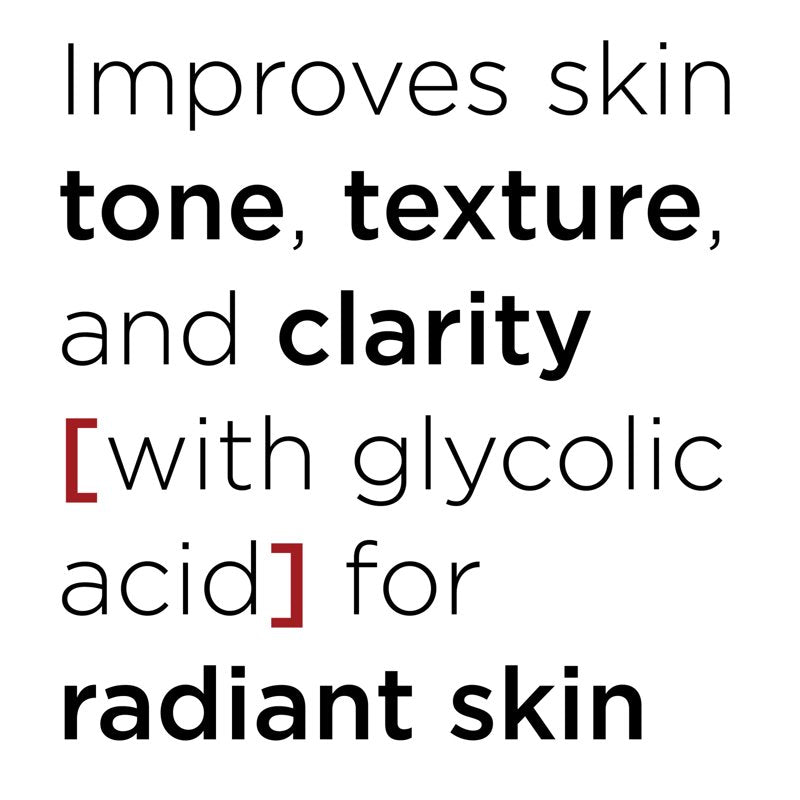 Exfoliating Glycolic Acid Facial Cleanser - Brightening Face Wash (2 Pack)