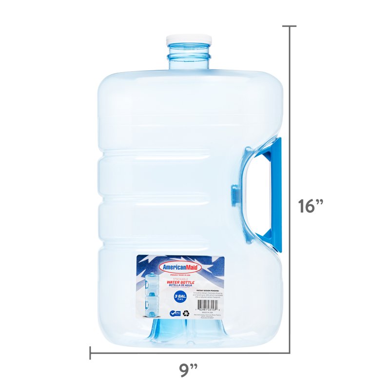 3 Gallon Stackable Refillable Water Gallon - Single