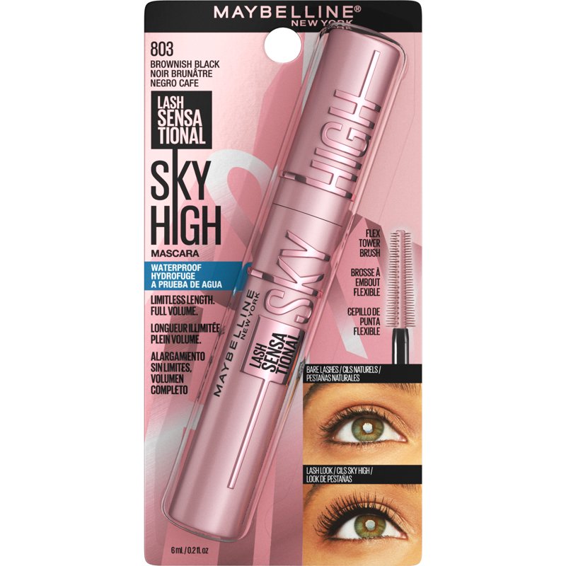 Waterproof Lengthening Mascara - Full Volume Brownish Black Lash Formula