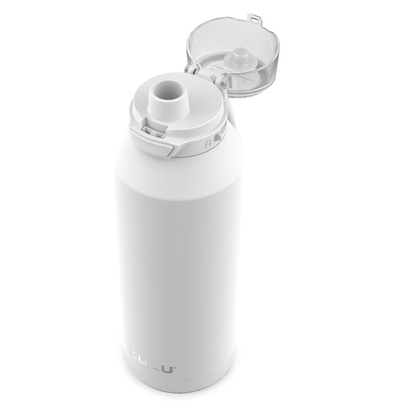 40oz Stainless Steel Water Bottle - White, BPA Free & Dishwasher Safe