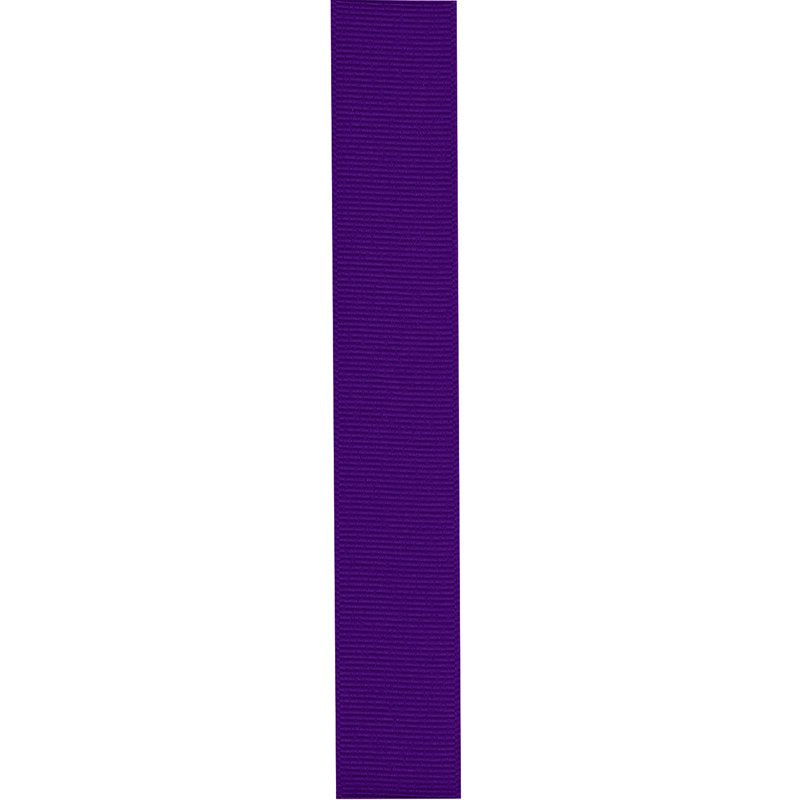 (4 Pack) Offray Regal Purple Grosgrain Ribbon 7/8 Inch x 18 Feet - Craft & Gift Wrap