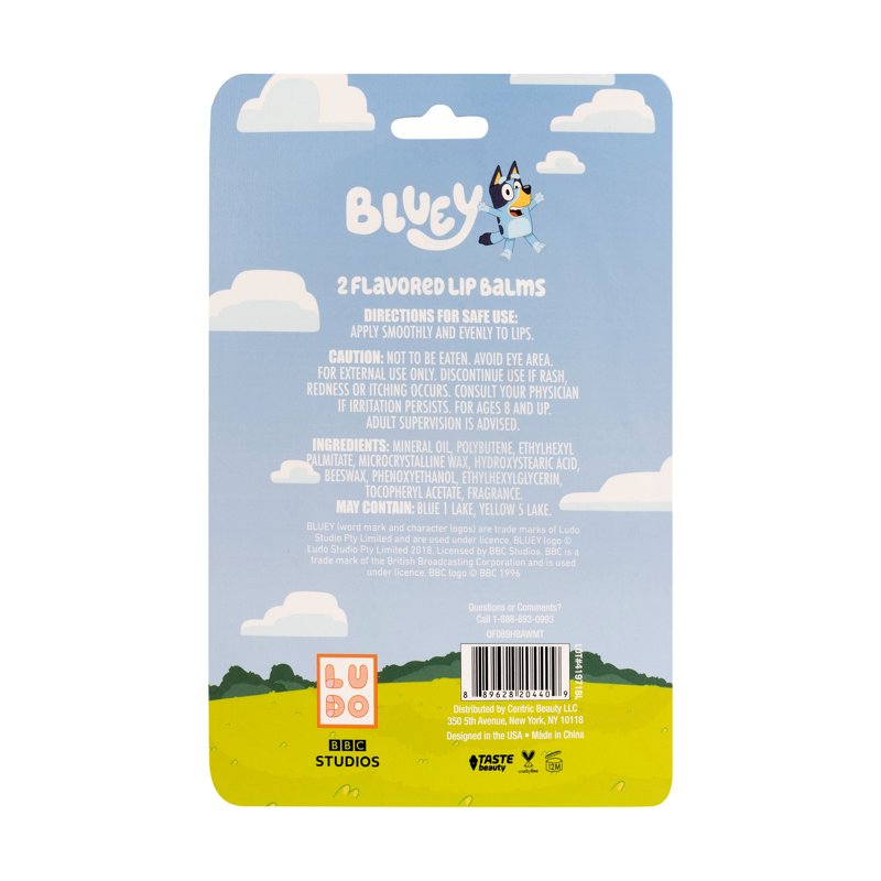 Character Molded Moisturizing Lip Balm - Hydrating Shea Butter Formula