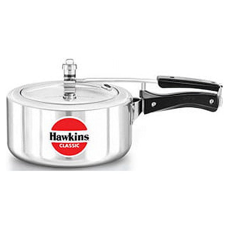 Hawkins Classic 1.5-Liter Aluminum Pressure Cooker - Silver